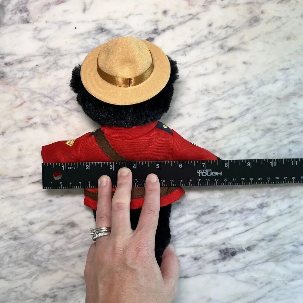 RCMP Canadian Police Teddy Bear Mounted Sergeant Plush Brand Vintage Wilson 10